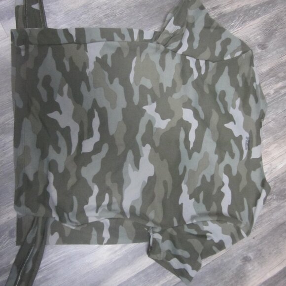 PINK Victoria's Secret Women's Camouflage Wrap Top - Picture 5 of 6